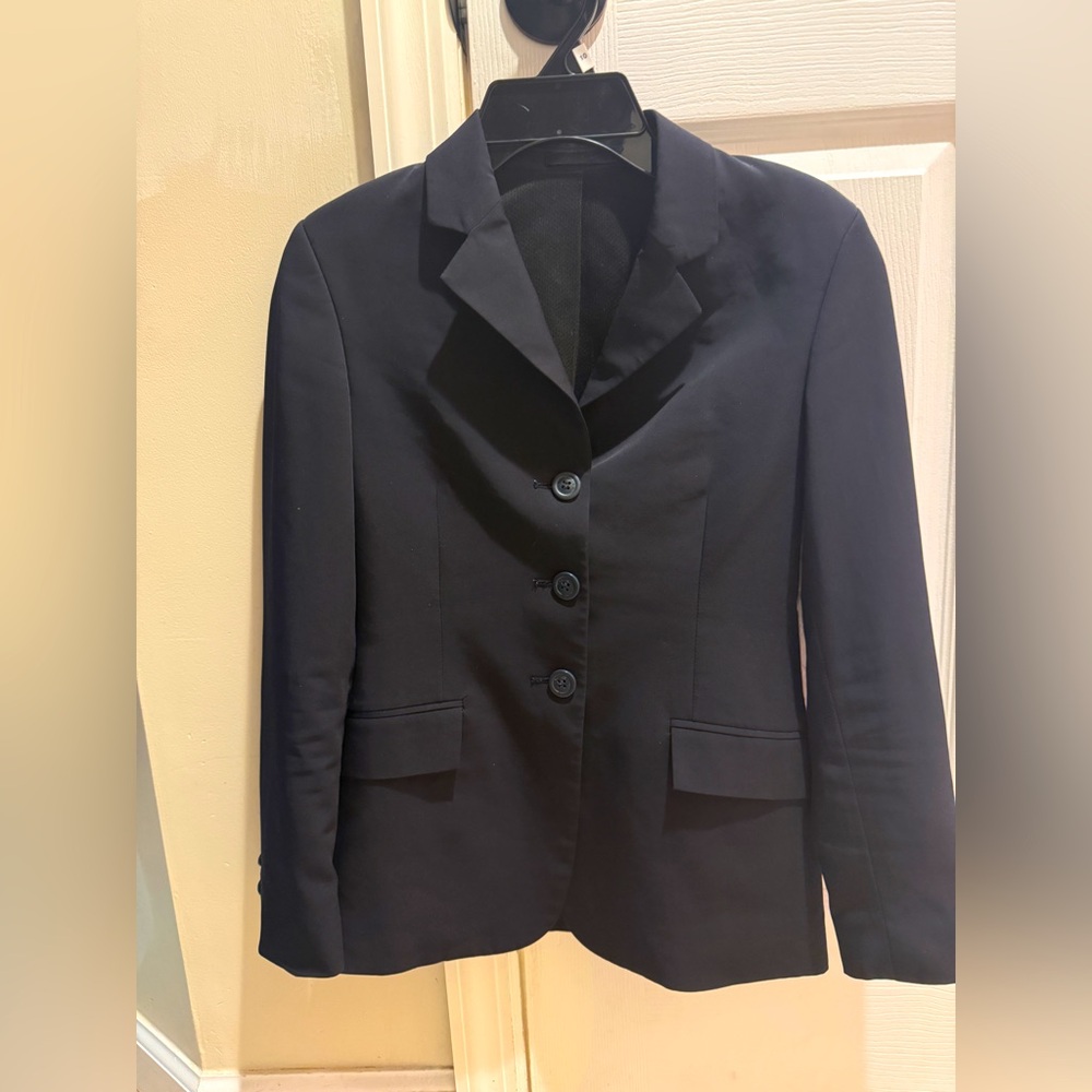 RJ Classics navy blue show jacket, 14R
